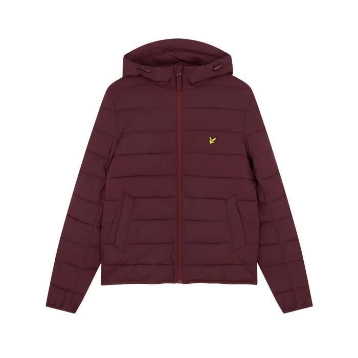 Doudoune légère Lyle Scott burgundy Burgundy Cdiscount Prêt