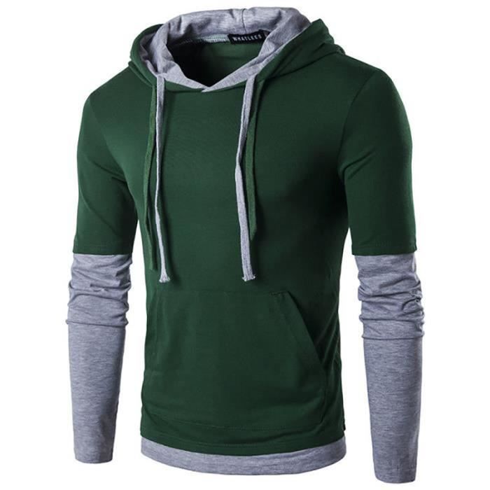 Tee shirt manche longue de marque homme discount