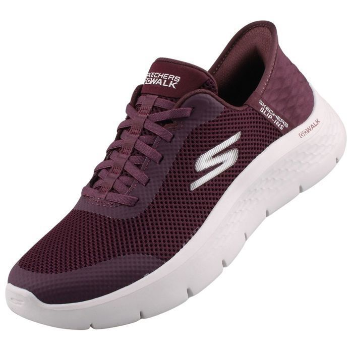 Skechers Skechers Baskets pour Femme 124836-BURG Rouge