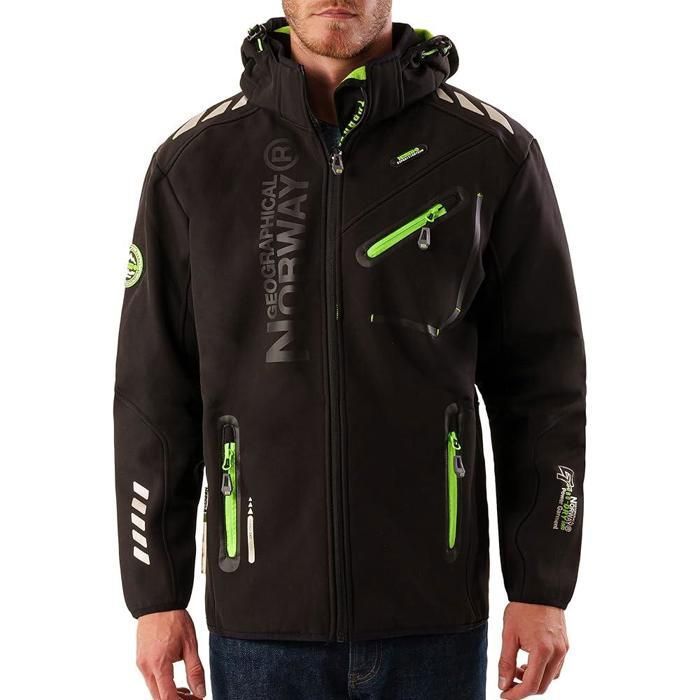 Softshell Homme Geographical Norway Royaute A Noir