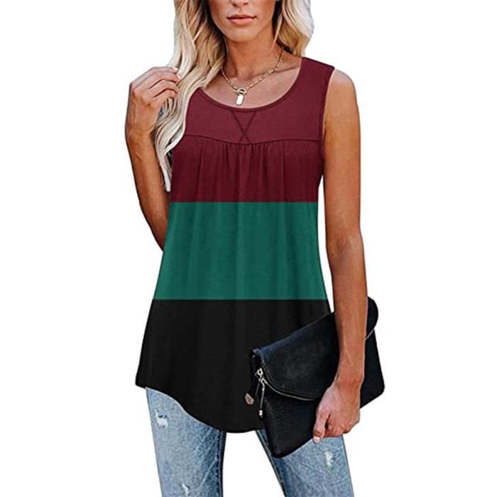 Icyzone Débardeur Sport Femme Lot De 2 - Yoga Fitness Tank Dos Ouvert Séchage Rapide