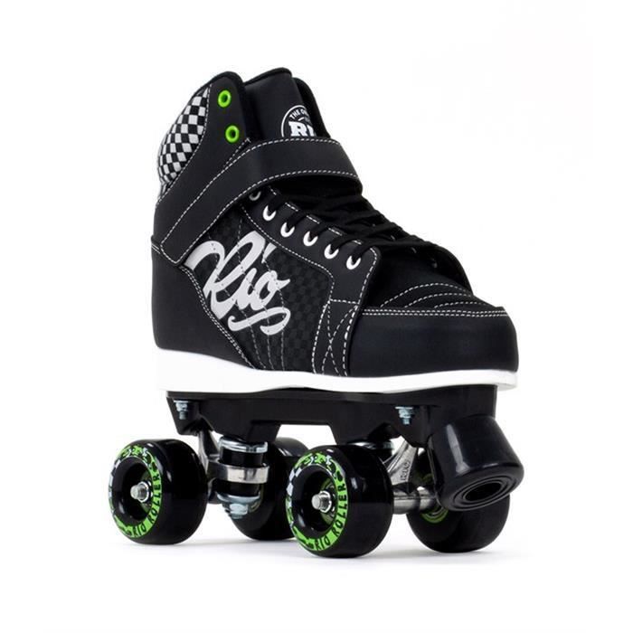 Patin Complet Quad RIO ROLLER Mayhem II Noir - Roller Quad - Marque RIO ROLLER - Couleur Noir