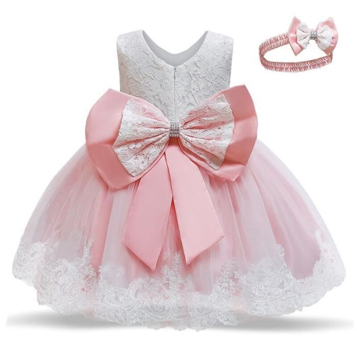 Robes en Dentelle pour Petite Fille Vêtements Tutu de Princesse