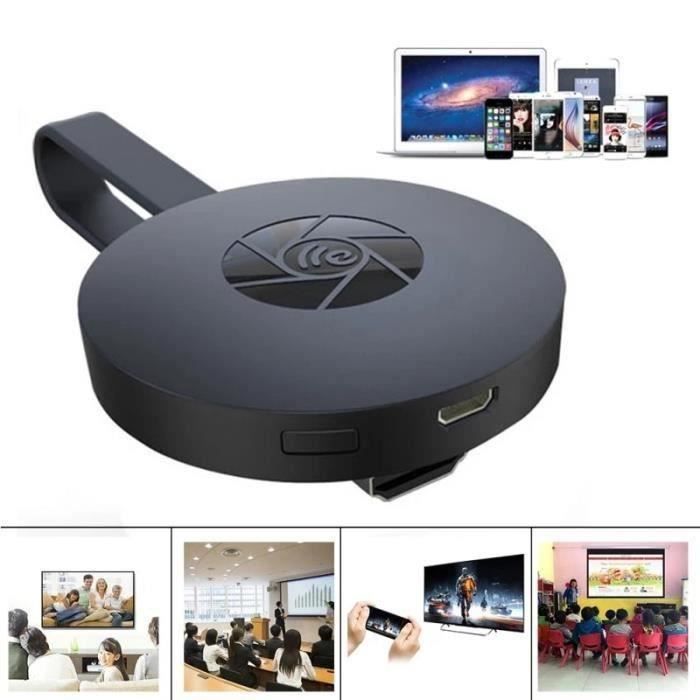 Adaptateur HDMI Sans Fil Miracast 1080P - Compatible IPhone, Android, Windows, Supporte AirPlay/DLNA - 9