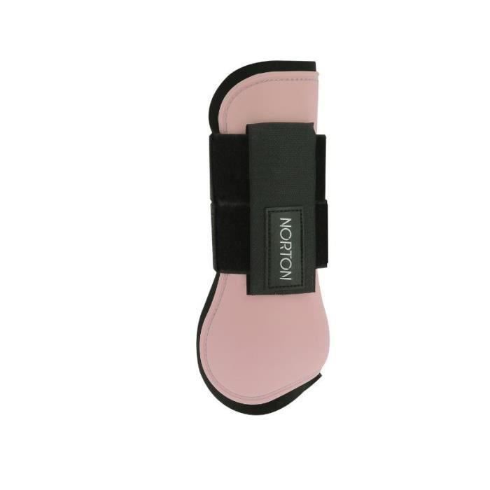 Comparer les prix de Guêtres NORTON - Couleur : rose, néoprène noir, Taille : cheval