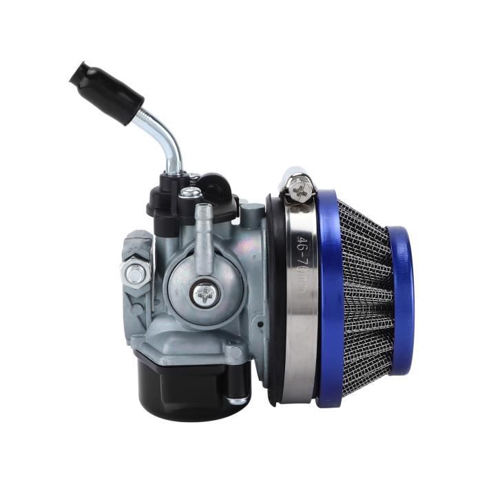 Carburateur 12mm Avec Filtre à Air Pour Peugeot Vogue 102/103 - Compatible 50cc 70cc, Diamètre Admission 19mm - 10