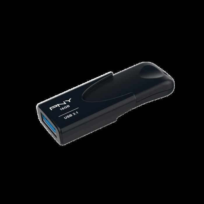 Clé USB - PNY - ATTACHE 4 - 16 Go - USB 3.1 - Noir