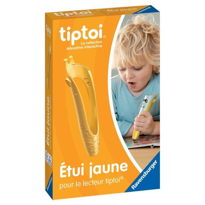 tiptoi® Etui jaune, pour Lecteur tiptoi® (non inclus) 00000184, Dès 3 ans, Ravensburger