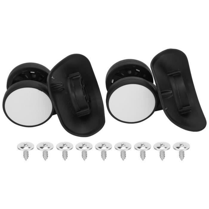 2pcs Roue De Remplacement Pour Bagages, Facile à Installer