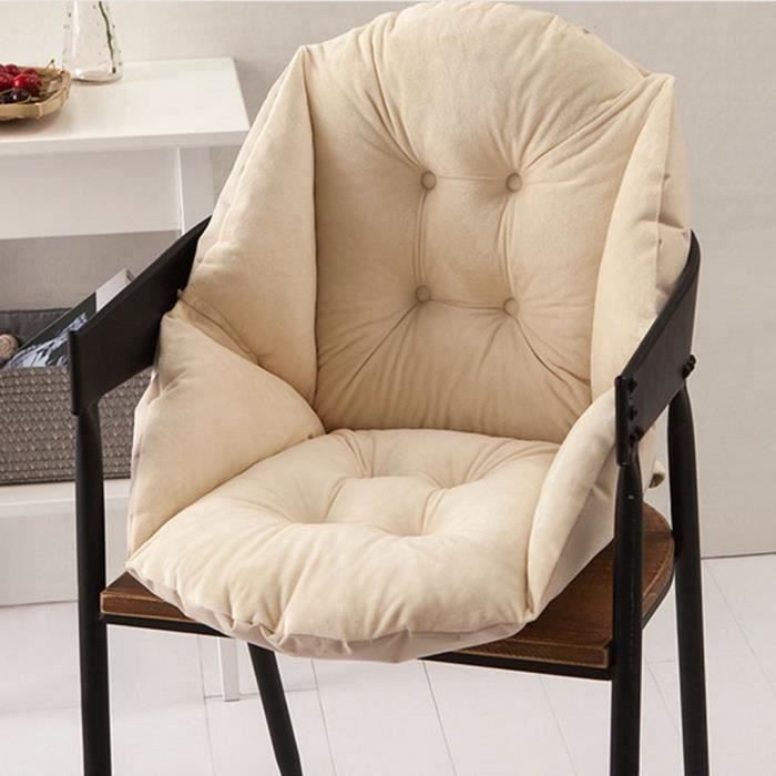 Coussin De Chaise Épais 45x45 Cm - Tissu Polycoton, Antidérapant - Pour Banc, Jardin, Bureau