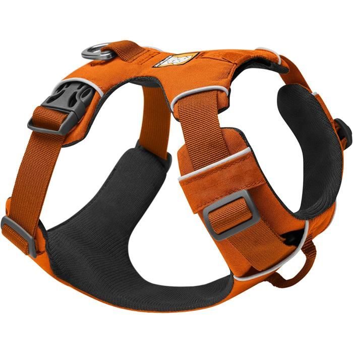 Meilleurs prix pour Harnais Anti-traction Chien Front Range Orange Taille M - Ruffwear