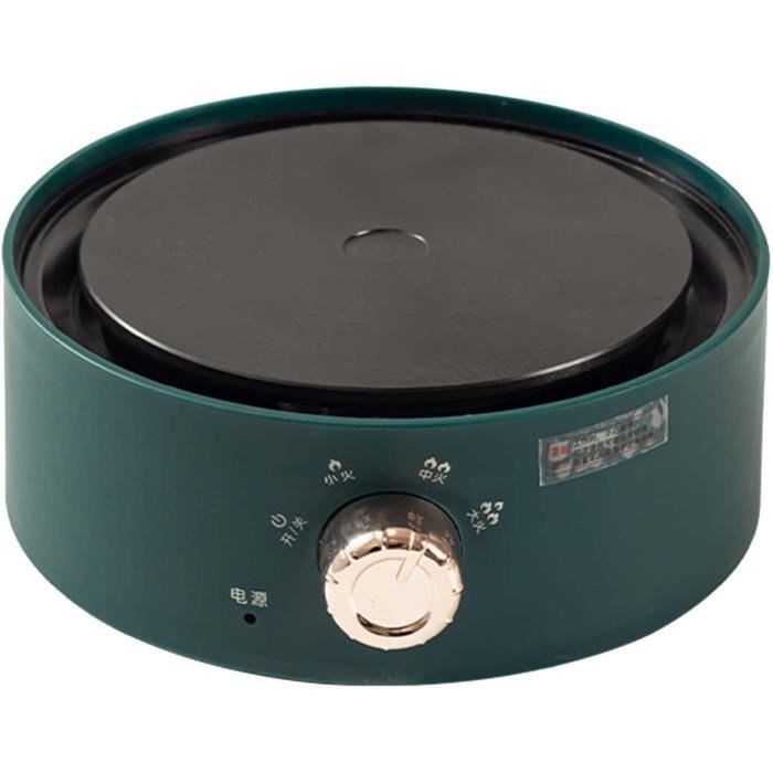 Cuisinière Électrique 300W Mini Poêle En Fonte - Plaque Chauffante Portable Pour Théière Et Cafetière