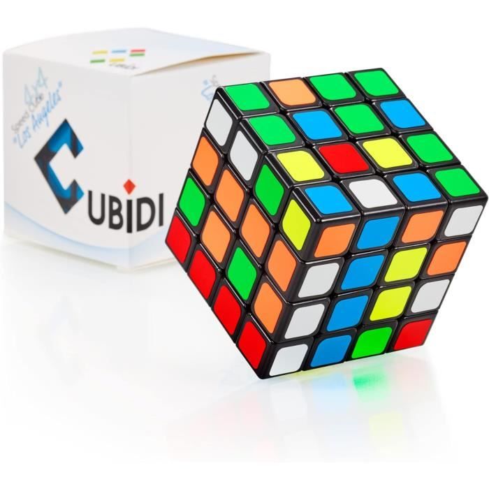 CUBIDI Cube Magique 4x4x4 Type Los Angeles Speedcube de Vitesse