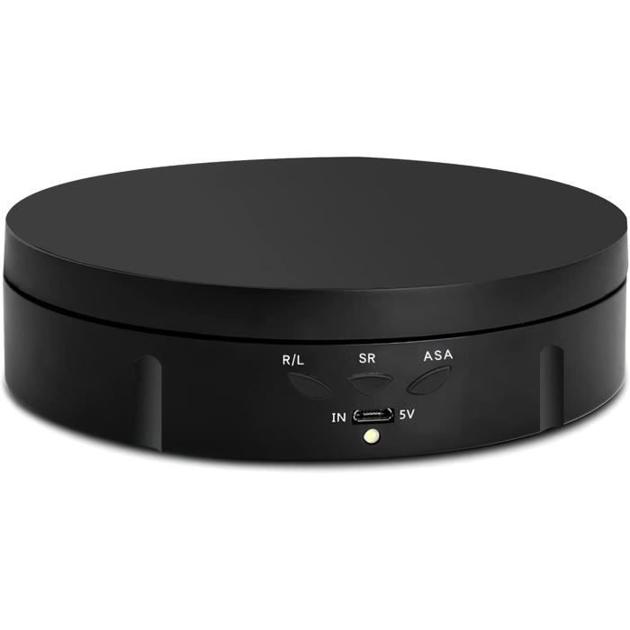 Plateau Tournant électrique 360° Pour Photo Et Vidéo - 20cm