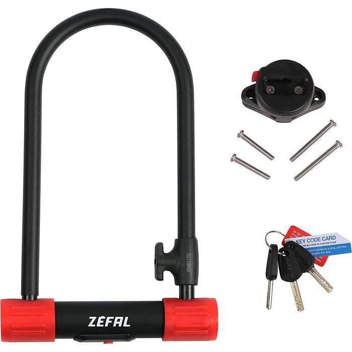 ZEFAL K-Traz Zip3 XL - Sangle Antivol à Code à 3 Chiffres - Collier De Serrage - Antivol De Selle Ou Casque - Compact Et Résistant - 100 G