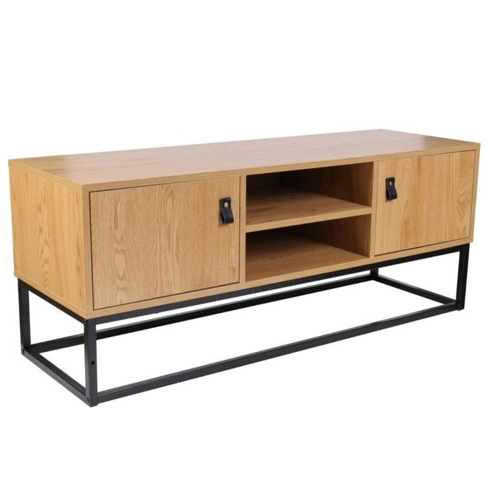 Meuble TV Bois et métal Meuble TV Bois et métal