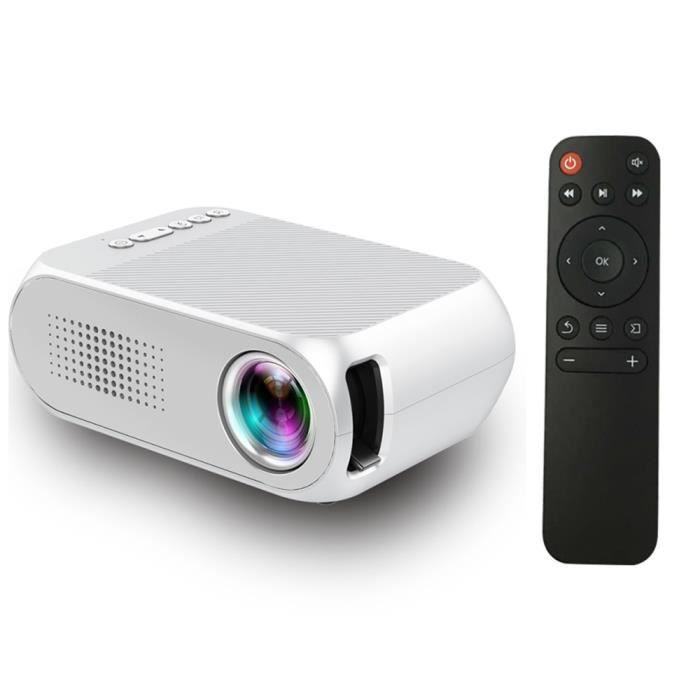 Maison Projecteur LED Mini Portable Miniature 1080P High Résolution