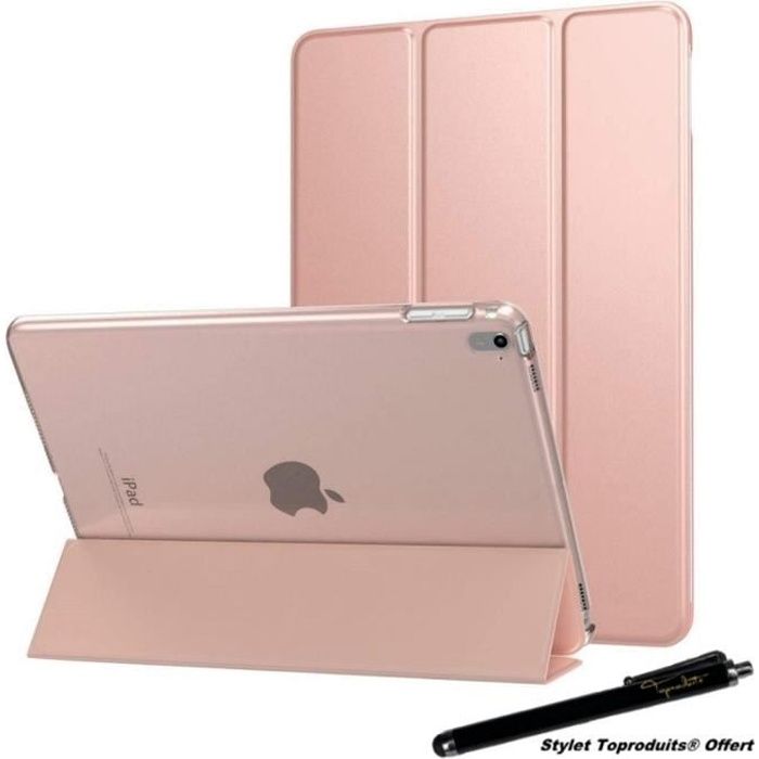 Coque résistante Smart Rose Gold pour Apple iPad 9.7 - Air Air 2 avec  Stylet Toproduits® - Cdiscount Informatique