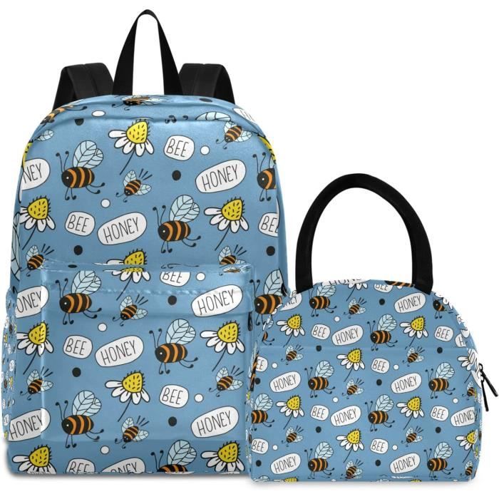 Sac à Dos Enfant Personnalisé Sonic Mario - Bleu, Toile, 33x31x8 Cm - Idéal Pour L'école