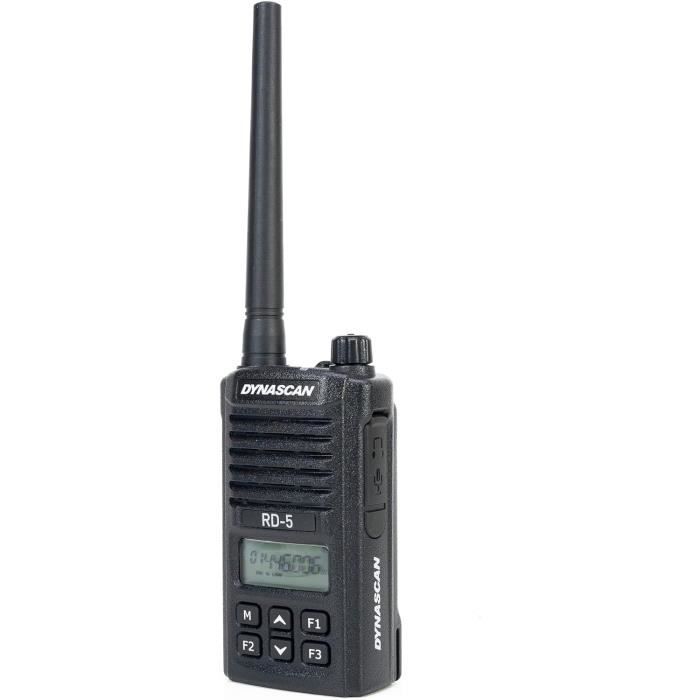 Radio Marine Portable PNI DS890W - 88 Canaux, 10 Canaux Météo, étanche IP67, Batterie 1800mAh