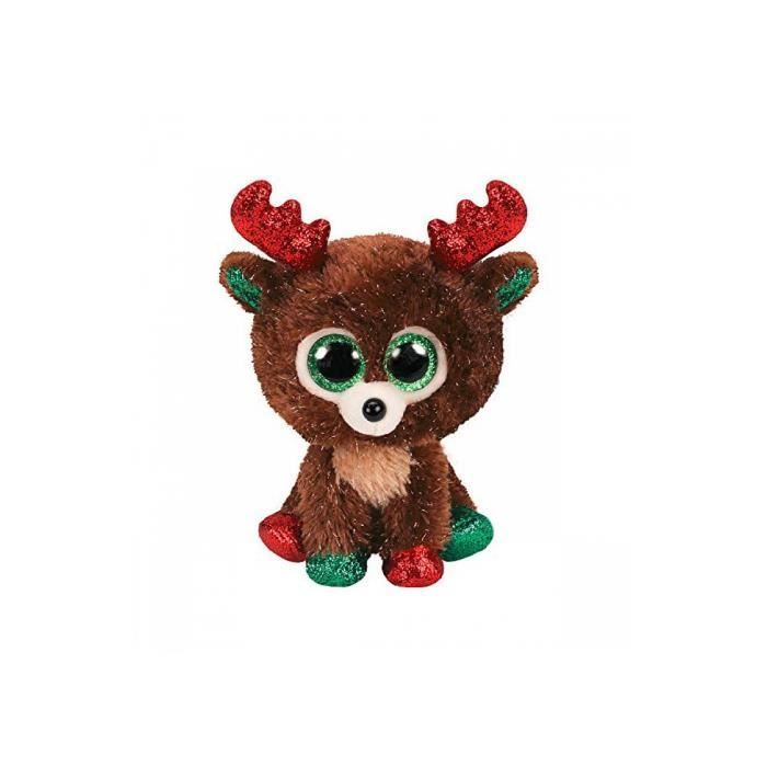 Jouet en peluche TY Small Fudge le renne Mixte Enfant 3 ans Marron 12 x 10 x 8 cm Non 50 g Cdiscount Puericulture Eveil bebe