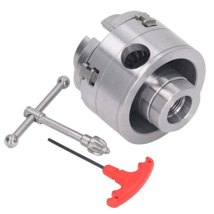 Mandrin De Tour, Mandrins De Tour à Bois à Grande Force De Serrage Avec Filetage 1 Pouce X 8 TPI Pour Le Travail Du Bois