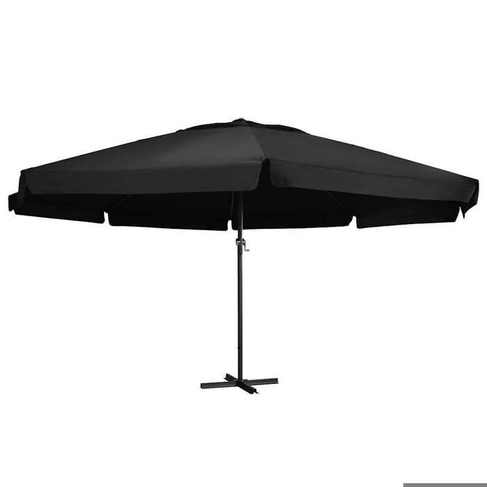 vidaXL Parasol de jardin 600 cm