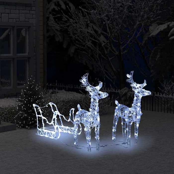 VALICLUD - Décorations De Noël Pour Casque Moto, Ornements En Forme De Rennes, Set Festif