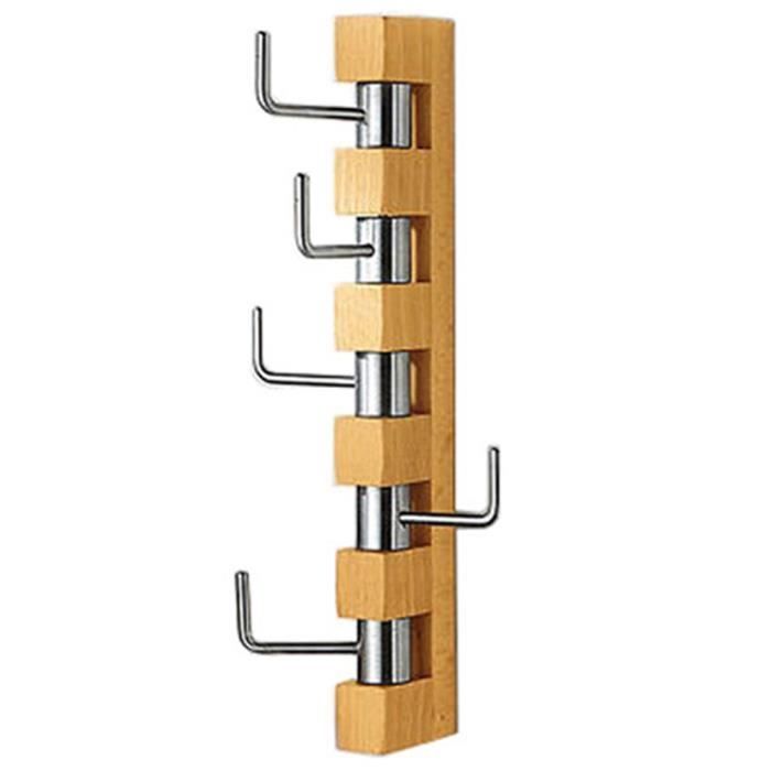 Spin Porte Manteau Murale Verticale Pin Achat Vente Porte Manteau Cdiscount