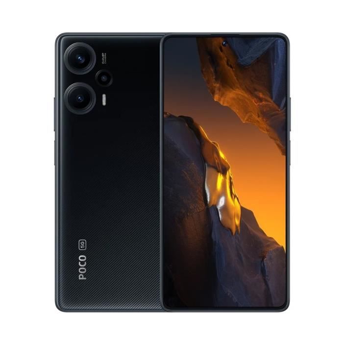 XIAOMI POCO F5 5G Smartphone 8+256Go Noir Snapdragon 7+ Gen 2 Écran Flow AMOLED DotDisplay 667 Caméra 64 MP Charge 67W 5000mAh