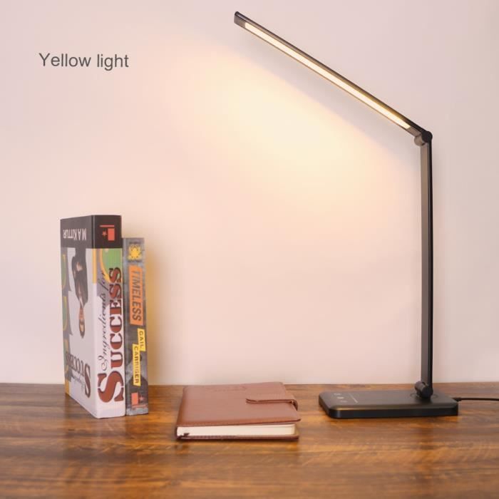 Lampe de bureau à LED à USB et ajustable