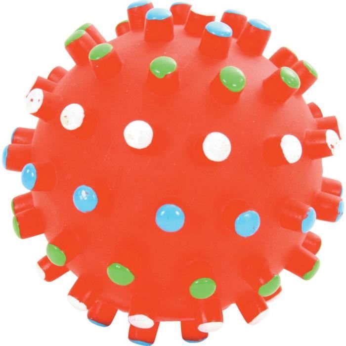 Jouet pour chien - ZOLUX - Balle picot - Vinyl - 10 cm - Taille moyenne Jouet pour chien - ZOLUX - Balle picot - Vinyl - 10 cm - Taille moyenne