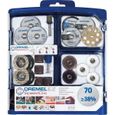 DREMEL SC725 EZ SpeedClic Kit - Coffret de 70 Accessoires pour Outils Multifonction Rotatifs-1