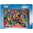 Puzzle DC Comics - Ravensburger - 1000 pièces - Pour adultes - Garantie 2 ans-1