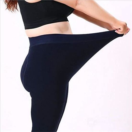 Leggings Femme Doublés Polaire - Taille Haute, Velours épais, Chauds Pour L'hiver - Élastique Et Slim - Taille Unique