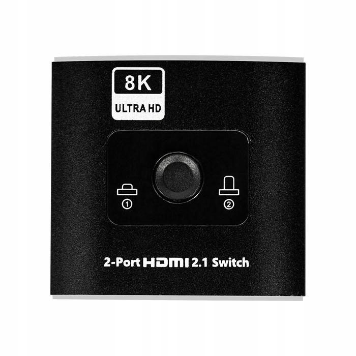 Séparateur/commutateur HDMI 2 Voies Bidirectionnel ; 1 En 2 Sortie | 2 En 1 Sortie. Connectez 2