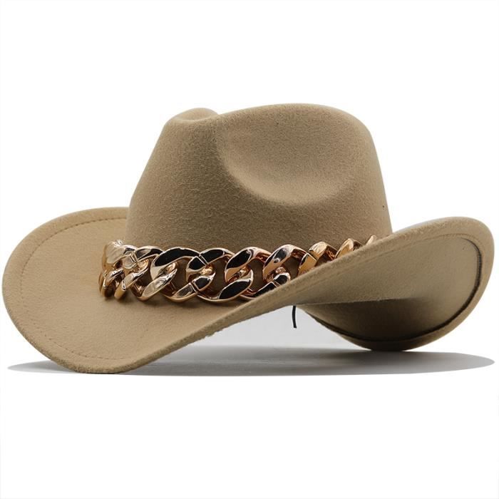 Chapeau De Cowboy De Noël Rouge Avec Franges Blanches - Chapeau Cowgirl Pour Fête, Festival, Déguisement Adulte