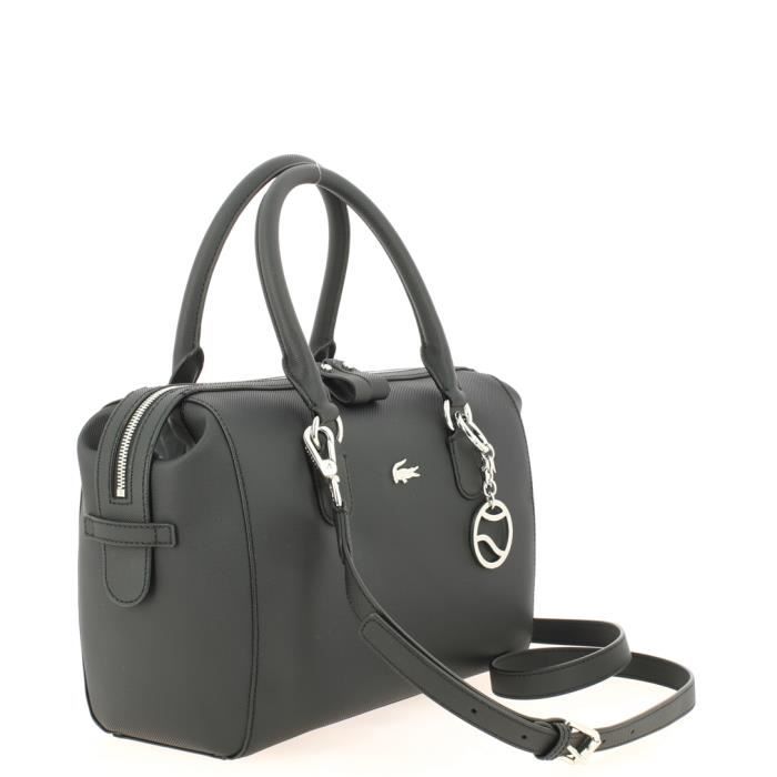 Sac main bowling LACOSTE Noir Achat Vente Sac main bowling