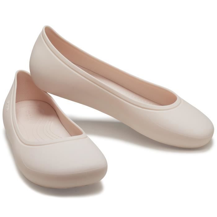 Ballerines femme Crocs Brooklyn Beige Quartz Adulte Femme