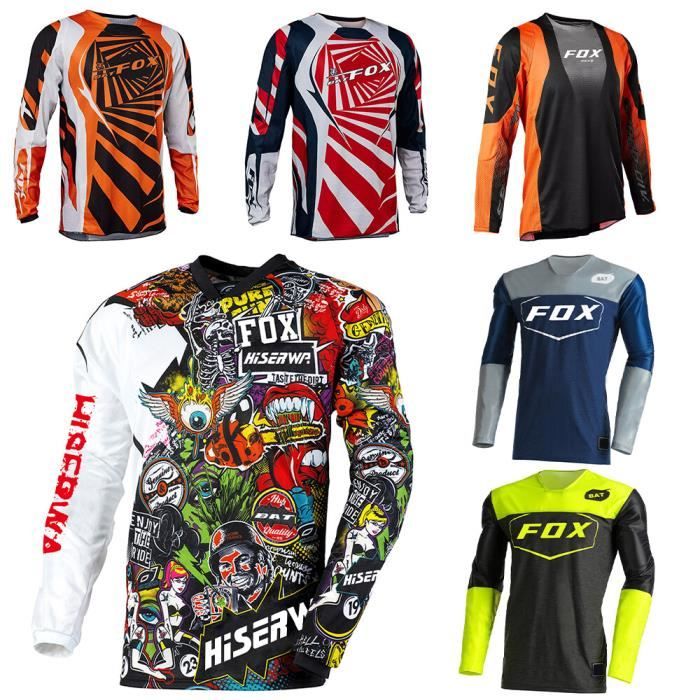 Tenue Velo Fox Tenue Vtt Dh Fox 2021 Maillots De Descente Huup Fox
