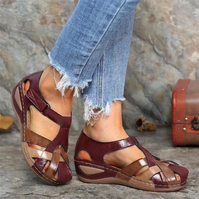 Sandales de trekking pour femme Sandales d t ferm es