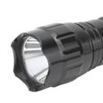 Lampe de poche de chasse LED étanche IP65 extérieure 3 Kit de lumière de torche rechargeable de couleur-CET-2