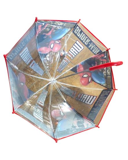 Muurschildering Met Spiderman&insecten Aan De Kant Van De Weg Van De
