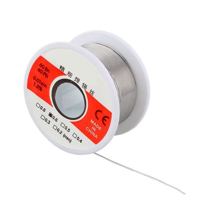 Lot De 2 Fils à Souder OATEY 50/50 étain-plomb - Diamètre 0,125 Pouce, Référence #20019