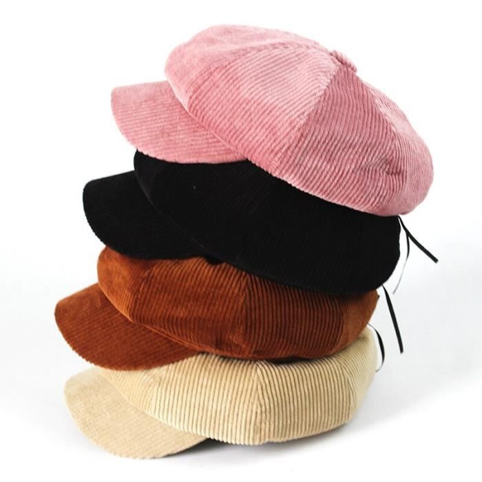 Casquette Baker Boy Snob - Denim Ou Velours Côtelé 100% Coton
