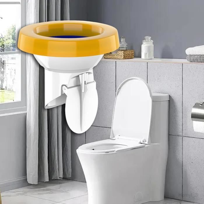 Anneau d'étanchéité en caoutchouc pour toilettes, anneau de joint de  toilette flexible multifonctionnel résistant aux odeurs, facile à  installer