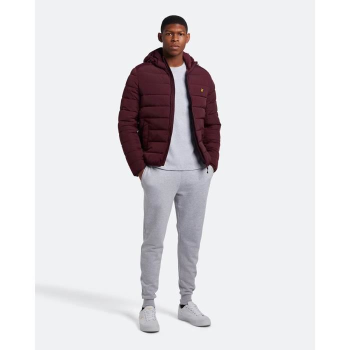 Doudoune légère Lyle Scott burgundy Burgundy Cdiscount Prêt