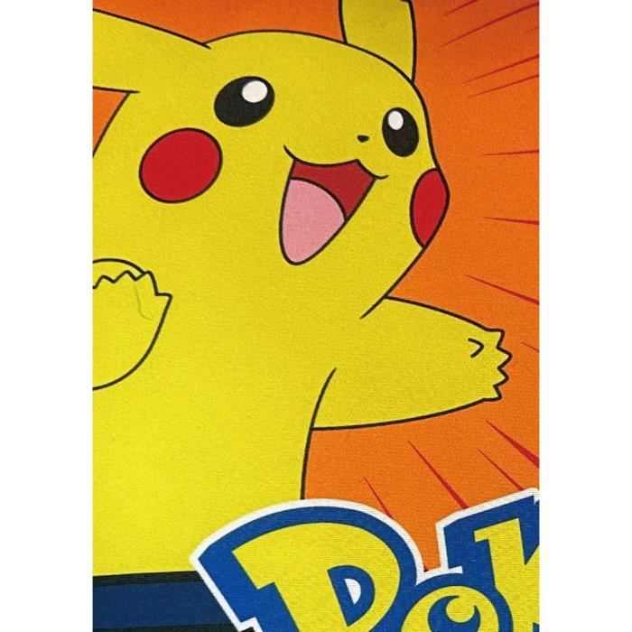 Coussin Pokémon 40x40cm - Imprimé Recto Verso, 100% Polyester Doux, Certifié Oeko-TEX Et BSCI