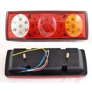 2x 12-24V LED Fluo Feux Arrière pour Camion Bus Van DAF Peugeot