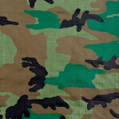Bâche agricole camouflage 3 x 4 m surplus militaire